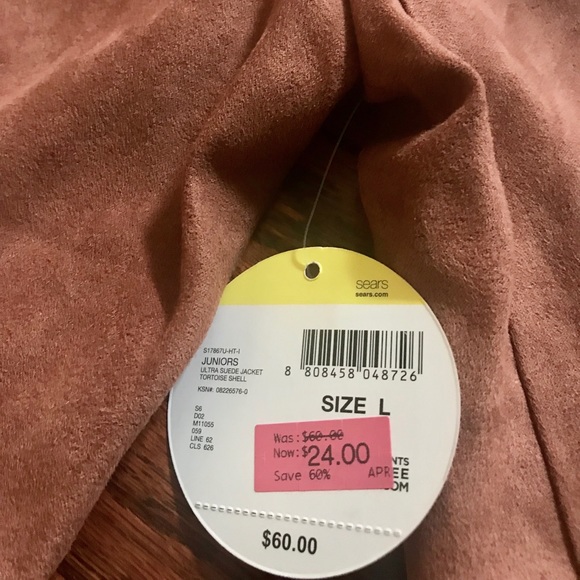 Tan suede jacket - Picture 4 of 5